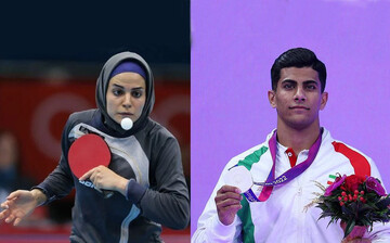 Shahsavari, Olfati named Iran’s flag-bearers for 2024 Olympic Games