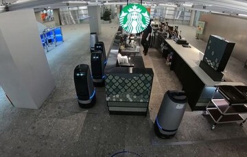 ۱۰۰ ربات در خدمت کارمندان یک برج