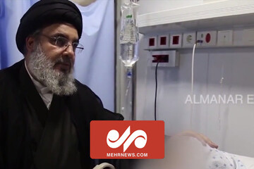 VIDEO: Nasrallah besides his mother at last moments