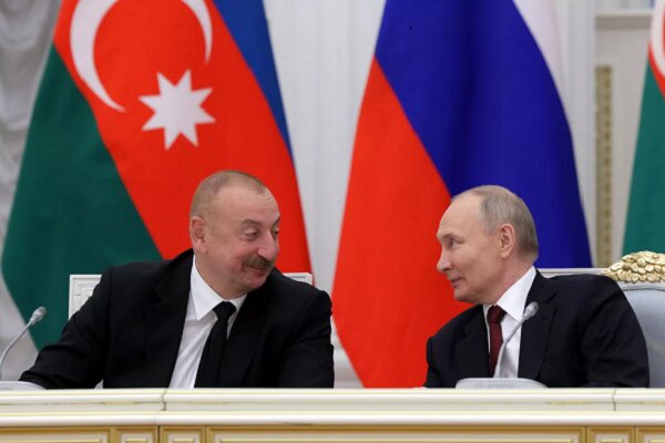 تمجید پوتین از توسعه روابط اقتصادی مسکو و باکو
