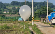جنگ بالونی دو کره با زبان «زباله»! + فیلم و عکس