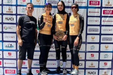 دوچرخه سوار ایرانی به مدال برنز رسید
