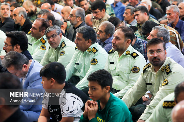 بزرگداشت هفتمین روز درگذشت شهدای خدمت در مشهد