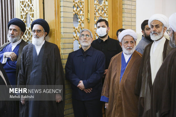 Commemoration ceremony for mother of Nasrallah in Qom