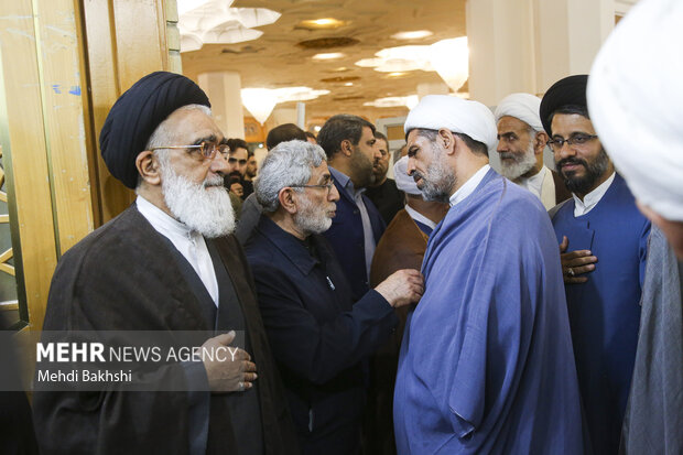 Commemoration ceremony for mother of Nasrallah in Qom