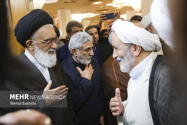 Commemoration ceremony for mother of Nasrallah in Qom