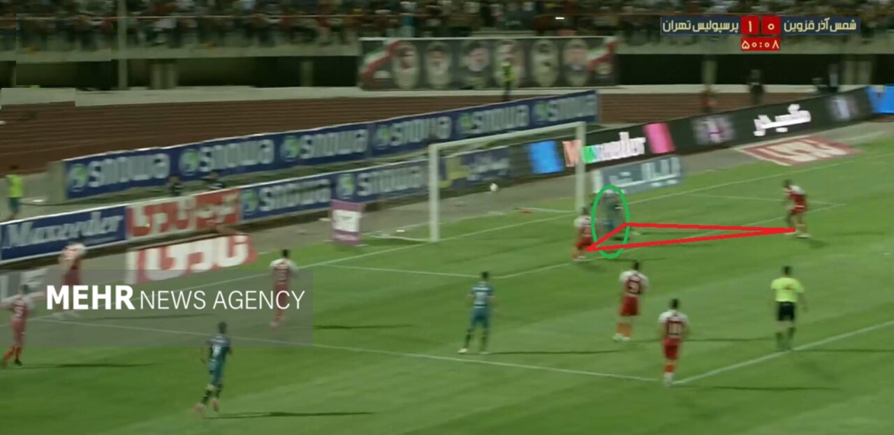 پرسپولیس مدیون هوش یک بازیکن/ اشتباه دو بازیکن باز هم تکرار شد