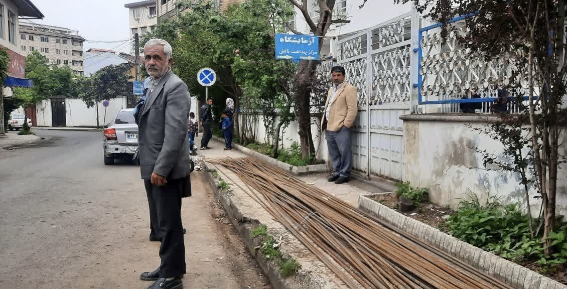 تالش شهری بدون پیاده رو/حقوق شهروندی فراموش شده است