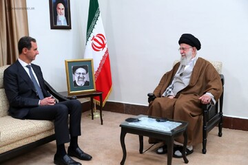 شام کے صدر بشار الاسد کی رہبر انقلاب سے ملاقات