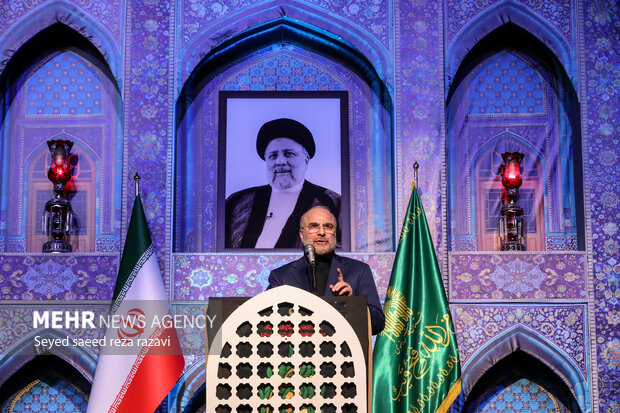 مراسم هفتمین روز عروج شهیدان خدمت