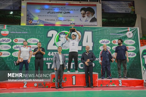 قهرمانی ایران در رقابت‌های بین‌المللی جام تختی