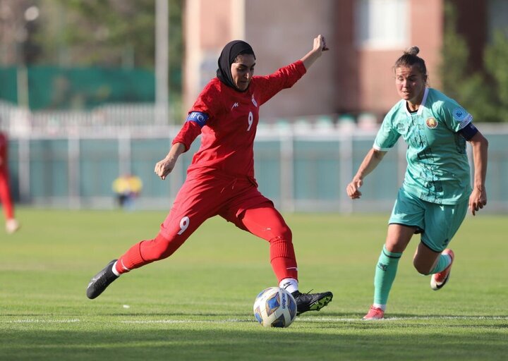 Iran’s women’s football team fall to Belarus in friendly