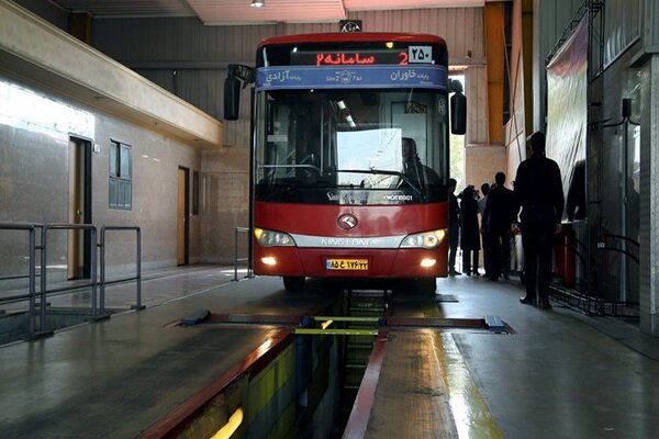 رشد ۴۰ درصدی اعزام اتوبوس‌ها به مراکز معاینه فنی تهران