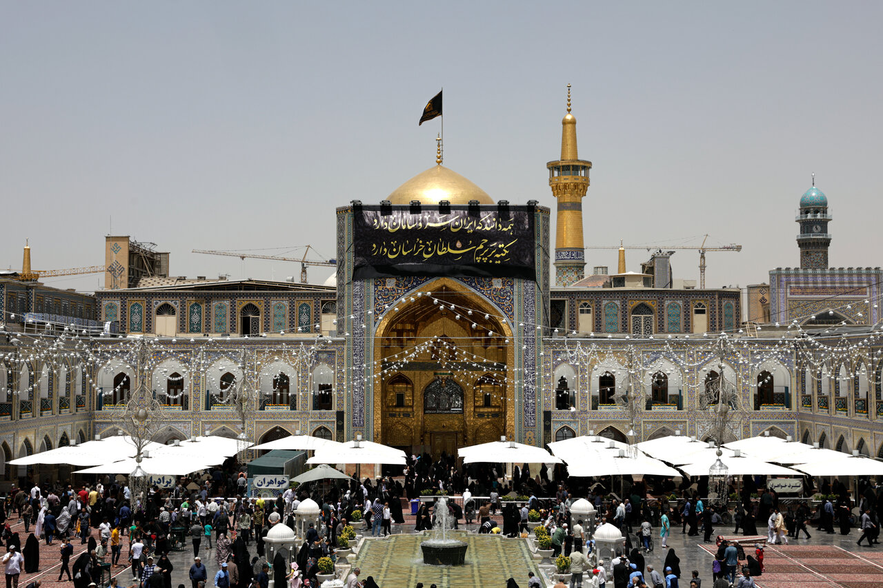 حرم رضوی در روزدحوالارض و ارتحال امام آماده پذیرایی از زائران است