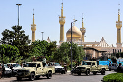 Defense, security exercise at Imam Khomeini (RA) holy shrine