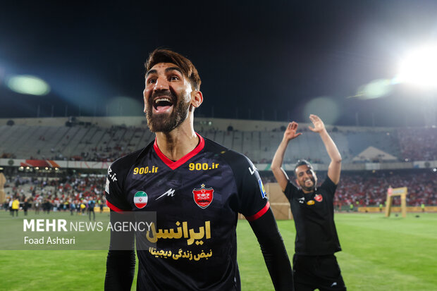 جشن قهرمانی لیگ برتر فوتبال