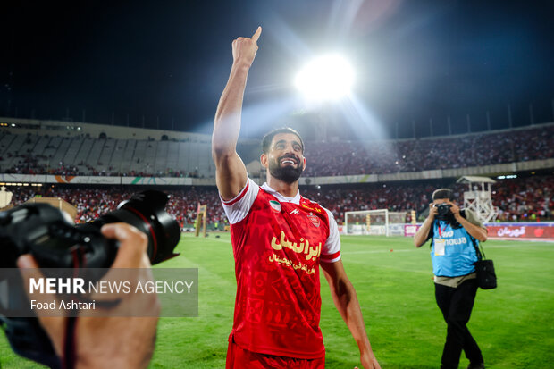 جشن قهرمانی لیگ برتر فوتبال