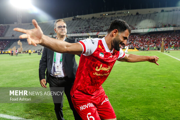 جشن قهرمانی لیگ برتر فوتبال