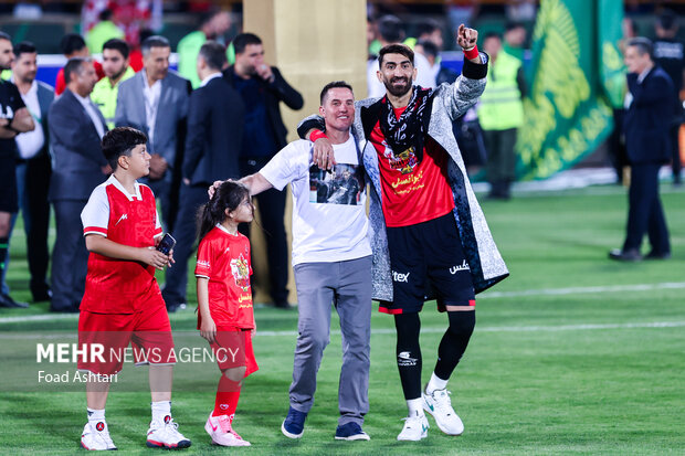 جشن قهرمانی لیگ برتر فوتبال