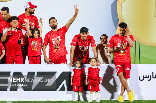 جشن قهرمانی لیگ برتر فوتبال