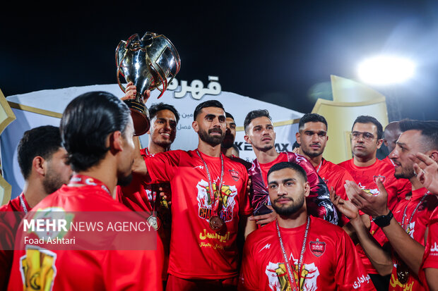 جشن قهرمانی لیگ برتر فوتبال