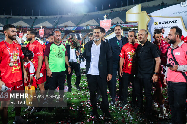 جشن قهرمانی لیگ برتر فوتبال