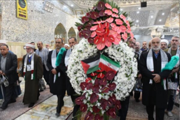 مسوولان دفاتر حماس و جهاد اسلامی به شهید خدمت ادای احترام کردند