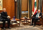 علي باقري كني يلتقي رئيس مجلس النواب اللبناني