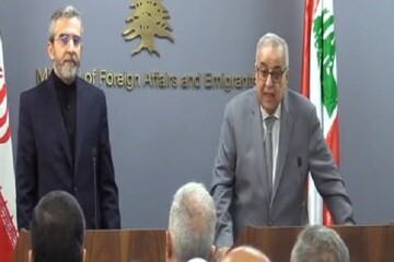 ایران لبنان کے امن و استحکام اور ترقی کا خواہاں ہے، ایرانی قائم مقام وزیر خارجہ
