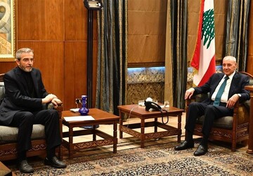 علي باقري كني يلتقي رئيس مجلس النواب اللبناني