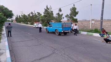 فوت دلخراش کودک اردستانی در تصادف با خودروی نیسان
