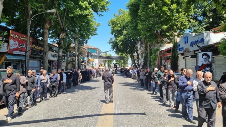 عزاداری لنگرودی ها در سوگ معمار کبیر انقلاب