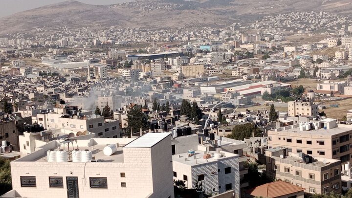 یورش نظامیان صهیونیست به اردوگاه «بلاطه» واقع در کرانه باختری