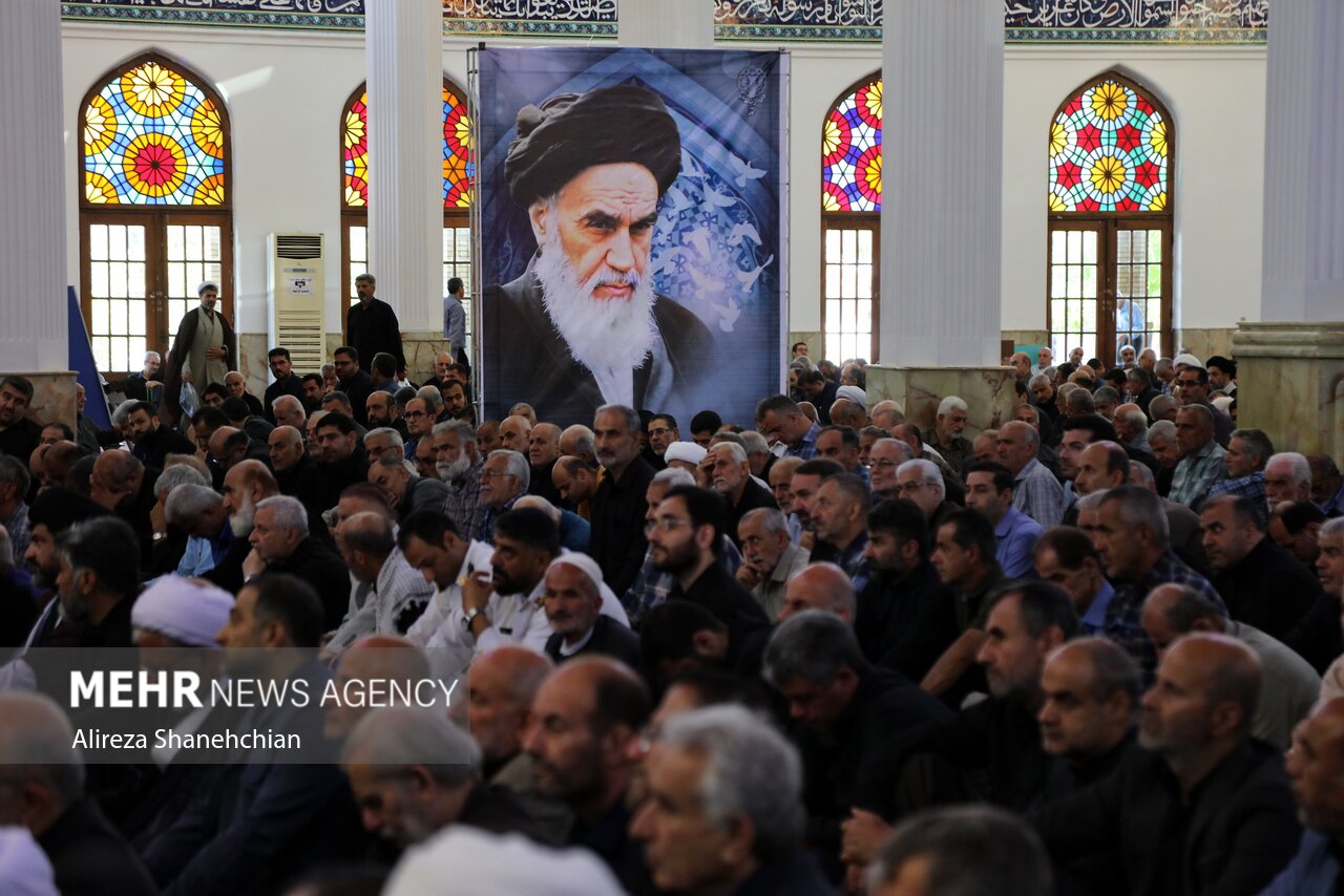 مراسم سی و پنجمین سالگرد ارتحال امام خمینی (ره) در رشت مراسم سی و پنجمین سالگرد ارتحال امام خمینی (ره) در رشت
