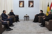 وزير الخارجية الايراني بالوكالة يلتقي السيد حسن نصرالله