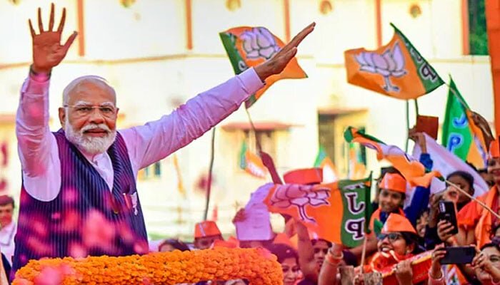 Early results show Modi’s BJP may fall short of majority