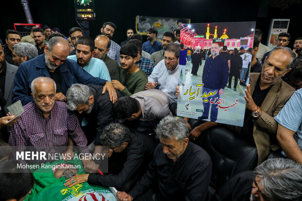 
Funeral, burial ceremony for IRGC advisor martyred in Syria
