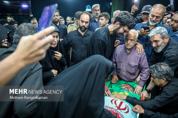 
Funeral, burial ceremony for IRGC advisor martyred in Syria
