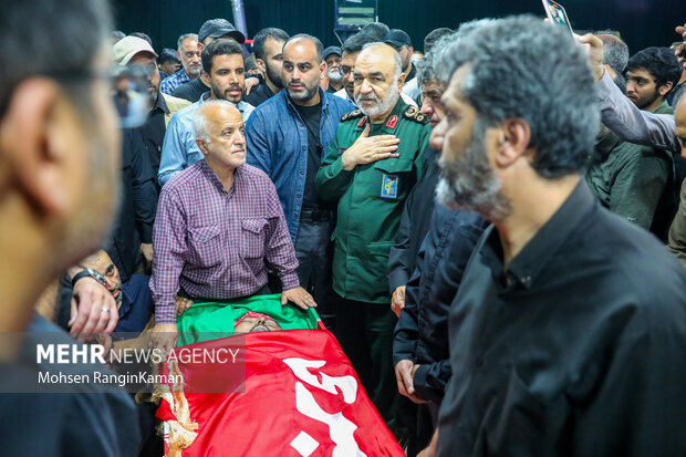 
Funeral, burial ceremony for IRGC advisor martyred in Syria
