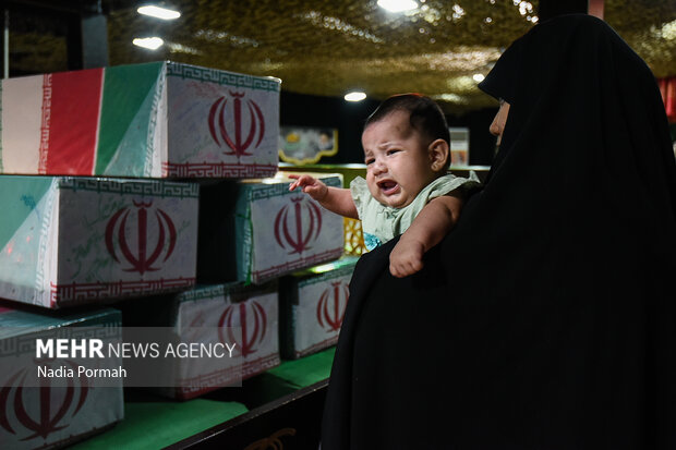 Funeral, burial ceremony for IRGC advisor martyred in Syria
