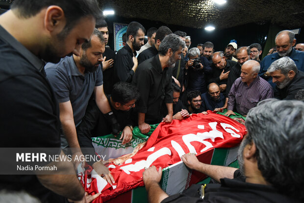 Funeral, burial ceremony for IRGC advisor martyred in Syria
