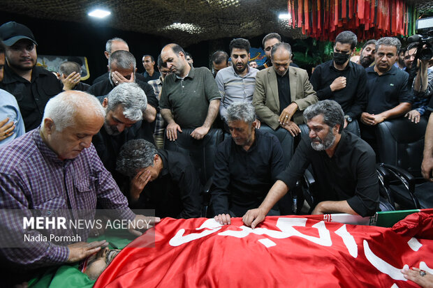 Funeral, burial ceremony for IRGC advisor martyred in Syria
