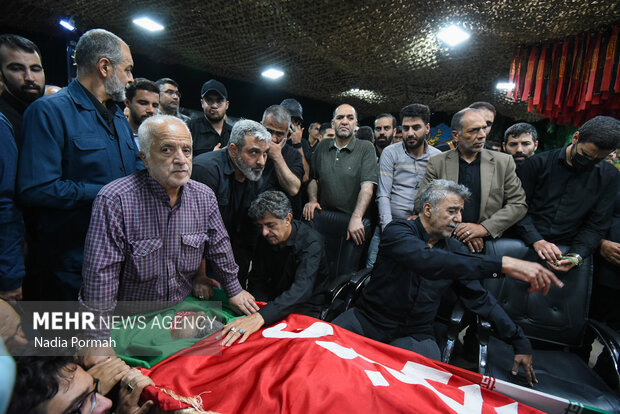 Funeral, burial ceremony for IRGC advisor martyred in Syria
