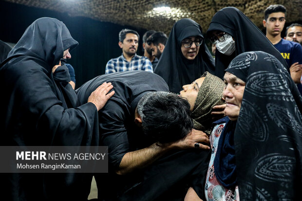 وداع با پیکر شهید «نورالله نوری»