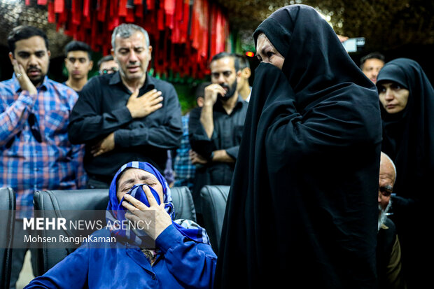 وداع با پیکر شهید «نورالله نوری»