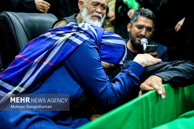 وداع با پیکر شهید «نورالله نوری»
