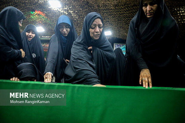 Funeral, burial ceremony for IRGC advisor martyred in Syria
