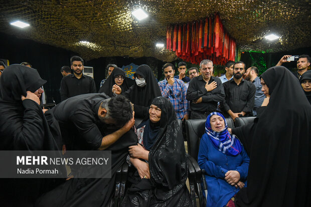 وداع با پیکر شهید «نورالله نوری»