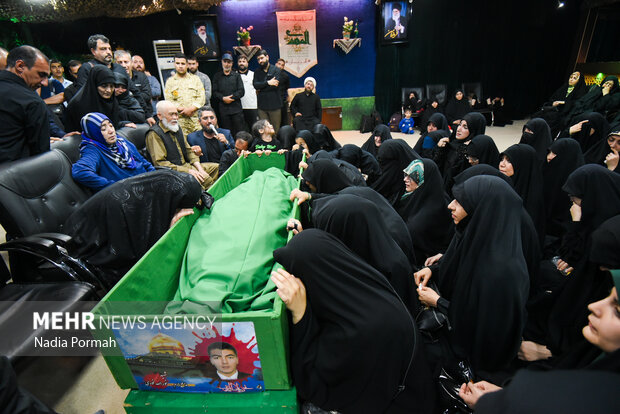 Funeral, burial ceremony for IRGC advisor martyred in Syria
