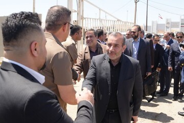 استاندار کرمانشاه به کشور عراق سفر کرد